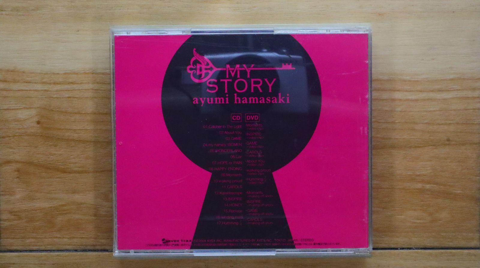 国内盤CD☆浜崎あゆみ/Ayumi Hamasaki □ MY STORY (DVD付