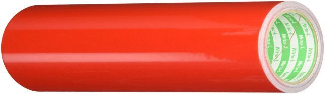 日東エルマテ 再帰反射テープ 150mmX10m レッド HT-150R 反射テープ