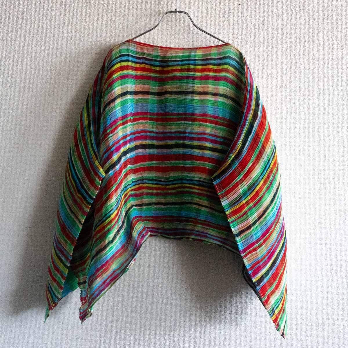 PLEATS PLEASE プリーツ ポンチョ プリーツプリーズ ISSEY MIYAKE イッセイミヤケ 25041110