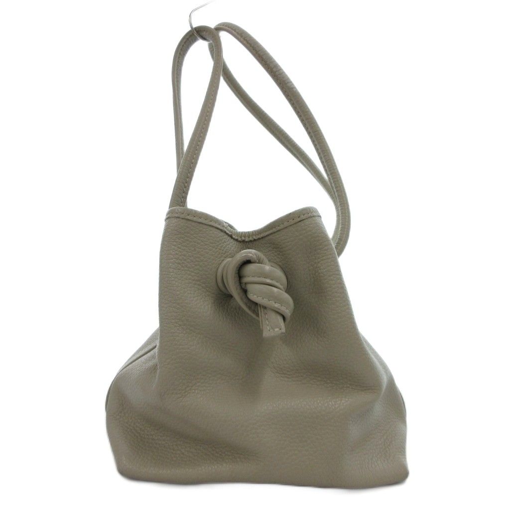 ヴァジック VASIC BOND MINI ハンドバッグ 巾着 グレー |JS