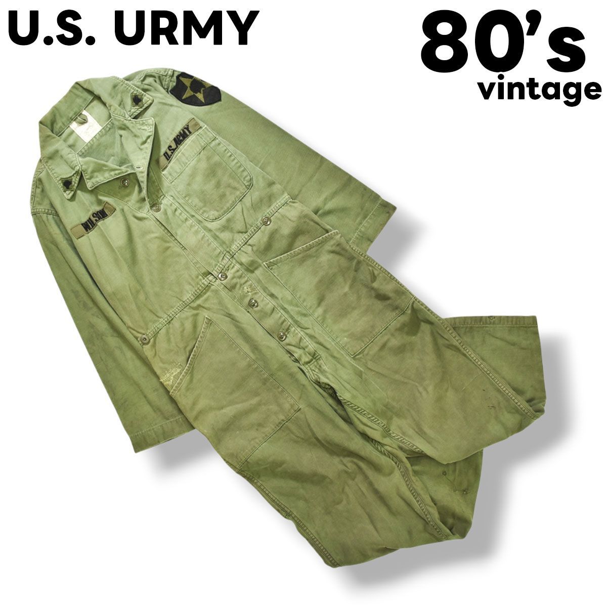 米軍 実物 ジャンプスーツ つなぎ ミリタリー ヴィンテージ