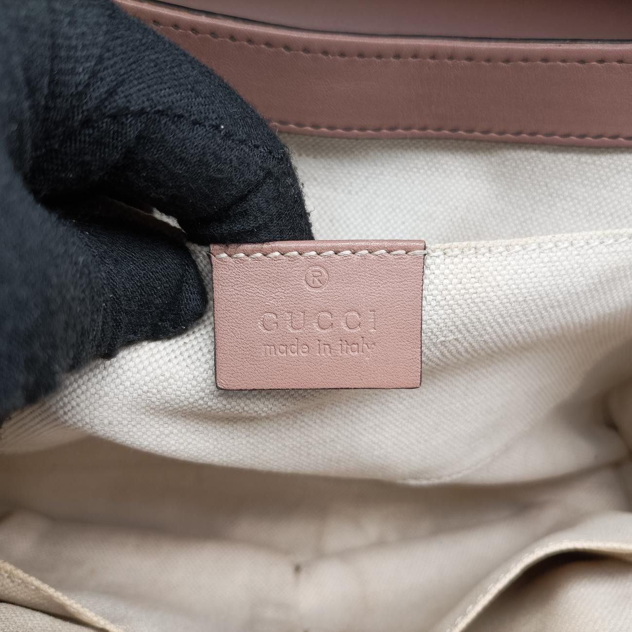 グッチGucciエミリーベージュレザー295402G014262363