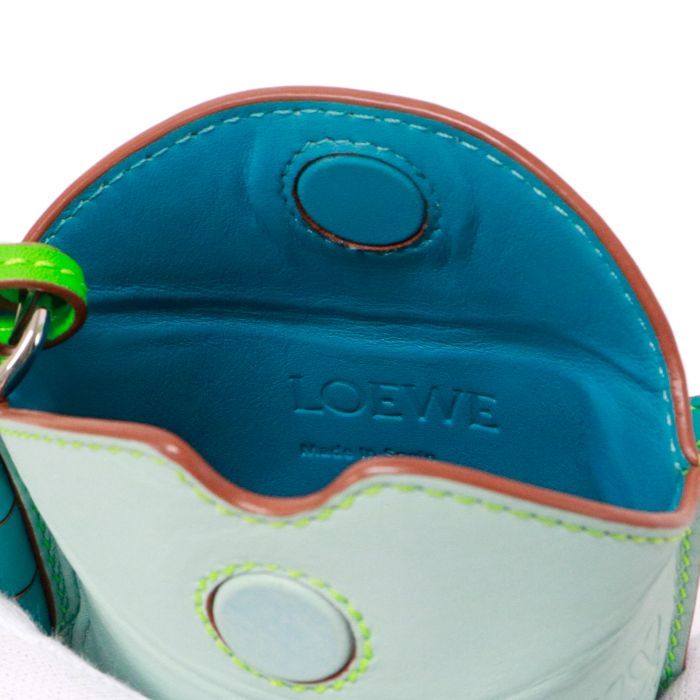 LOEWE ビジネスバッグ カーフレザー レザー アナグラム 鍵