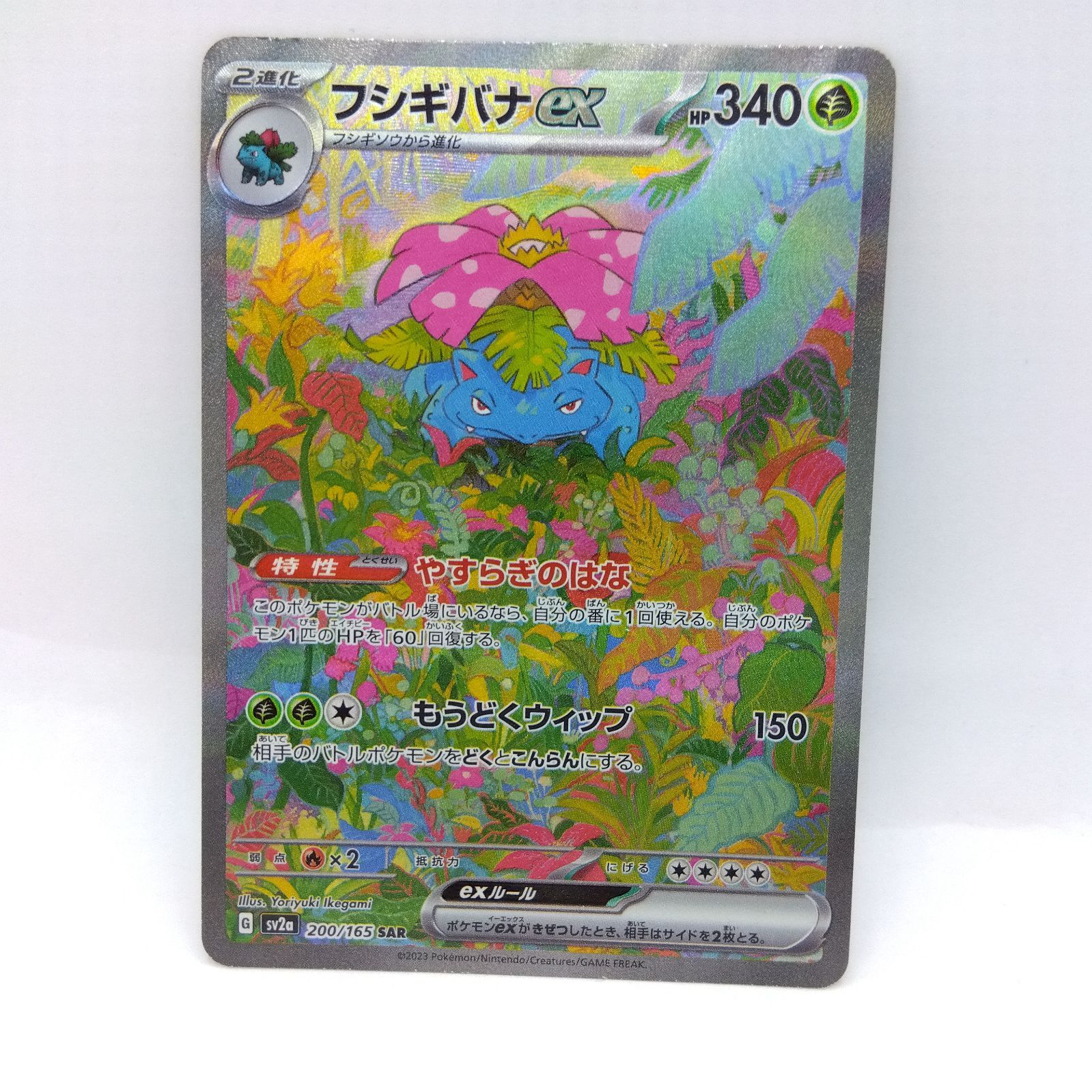 買取価格】フシギバナex（SAR）【SV2a 200/165】 | 買取専門店