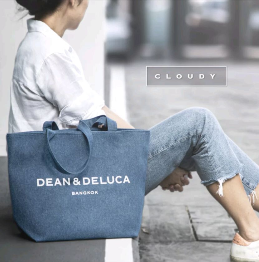 【新品】DEAN＆DELICA　バンコク限定　デニムトートXＬ タイ限定 DEAN&DELUCA ディーン＆デルーカ デニムコレクション L