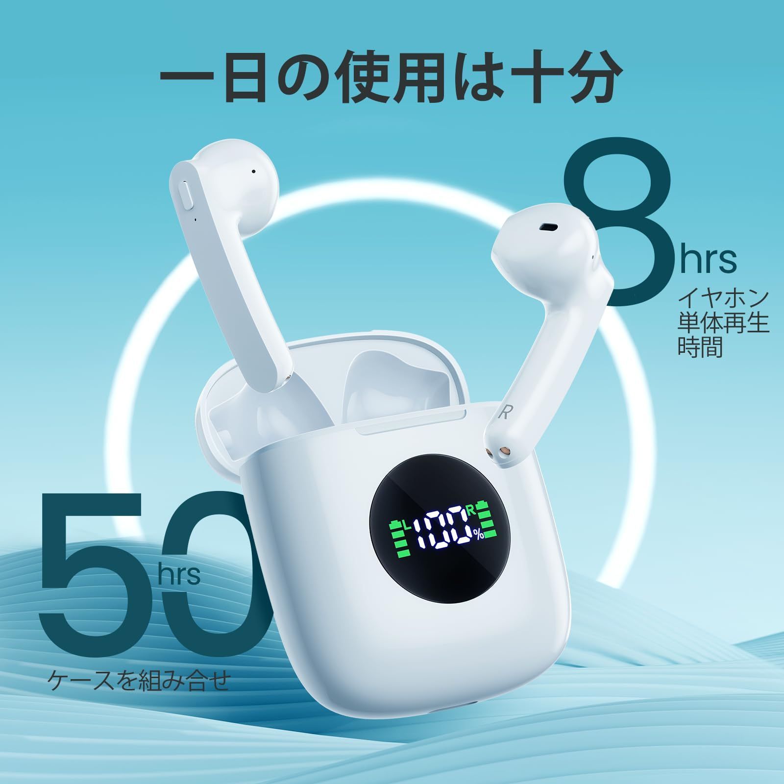 ワイヤレスイヤホン i7 Bluetooth iPhone きづい Android