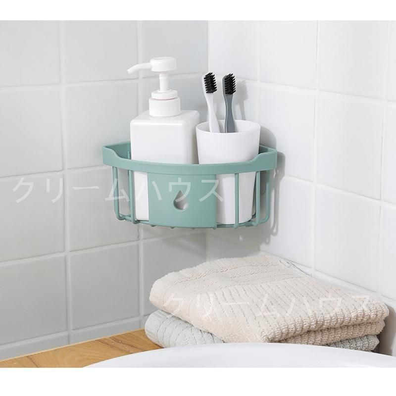 LUZZILE バスルームシンク 壁取り付けコーナーバスルームシンク