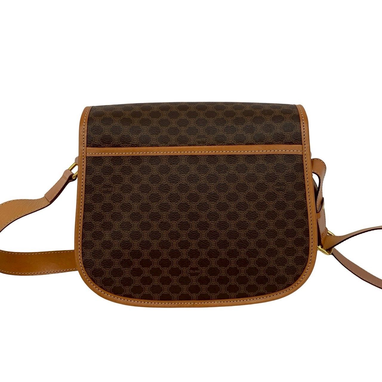 極美品！CELINE セリーヌ マカダム柄 トリオンフ クラッチバッグ CELINE セリーヌ マカダムトリオンフ ヴィンテージ クラッチ