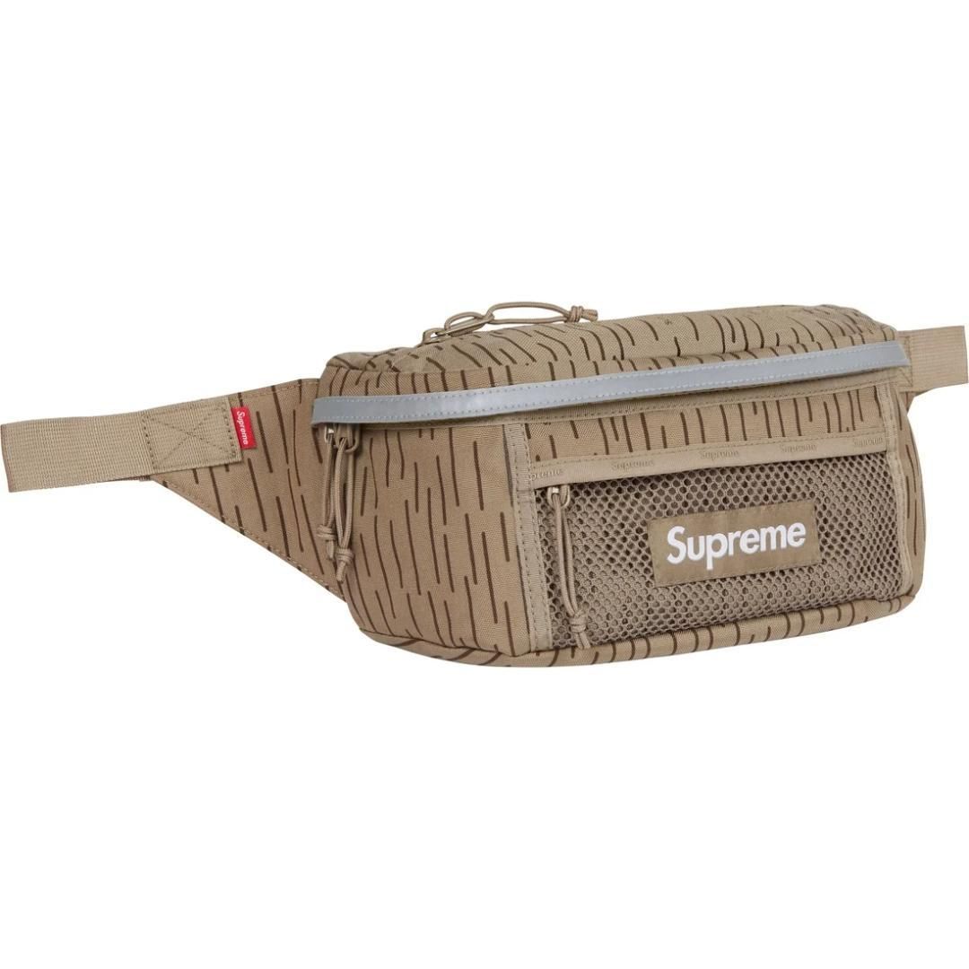 新品未使用！Supreme 24FW Waist BagTan Raindrop Supreme] 24FW Waist Bag Tan Raindrop - メルカリ
