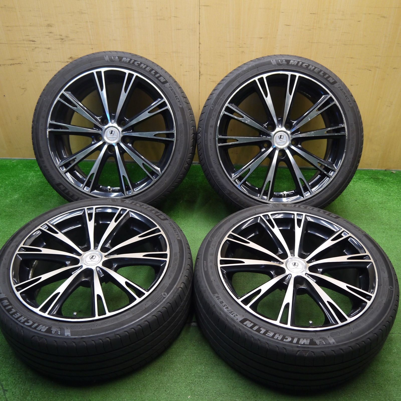 4本価格☆Lehrmeister サンテミリオン 215/45R18 ミシュラン ... 18 