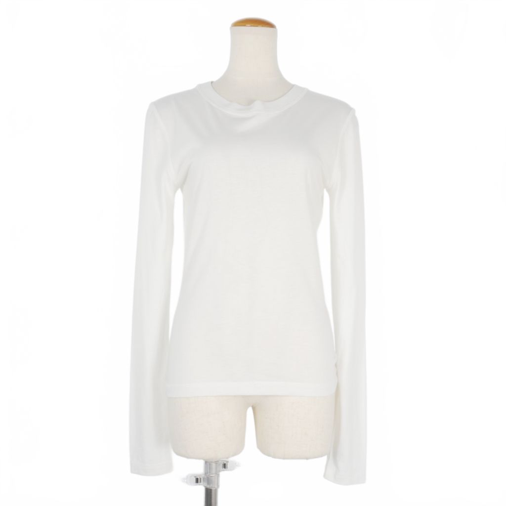 ガニー GANNI TEE RHINSTONE L/S バック ラインストーン カットソー  