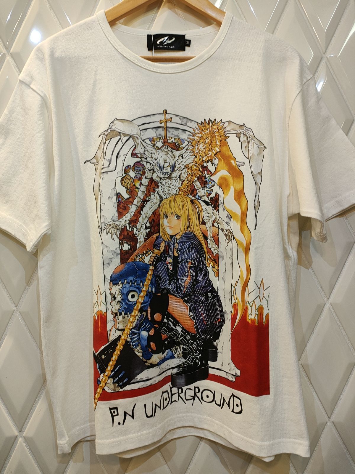 UNDERGROUND DEATHNOTE Tシャツ メール便送料無料】P.N.UNDERGROUND×DEATH NOTEコラボ Tシャツ