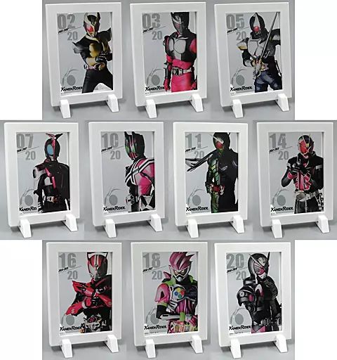 マグネット・磁石 全10種セット 「平成仮面ライダーシリーズ