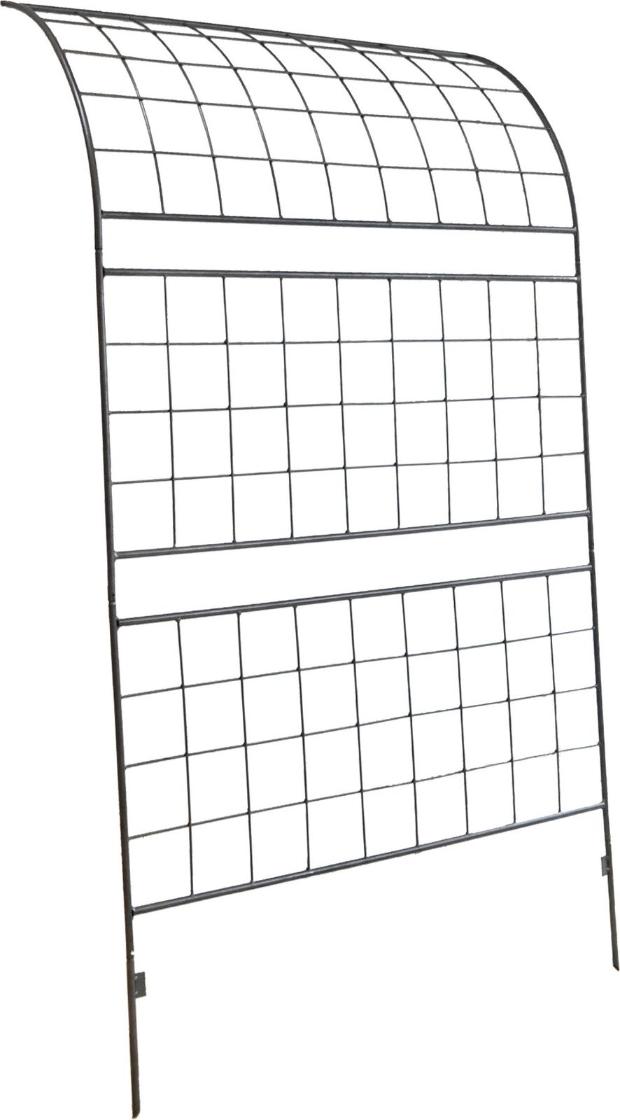WAF-1100BASE-SLV トレリス ハンマートーンシルバー 幅110cm×高さ193cm スタンダード ワイド ウォールフェンス フレキシブル グリーンカーテンやローズフェンスに ガーデンガーデン