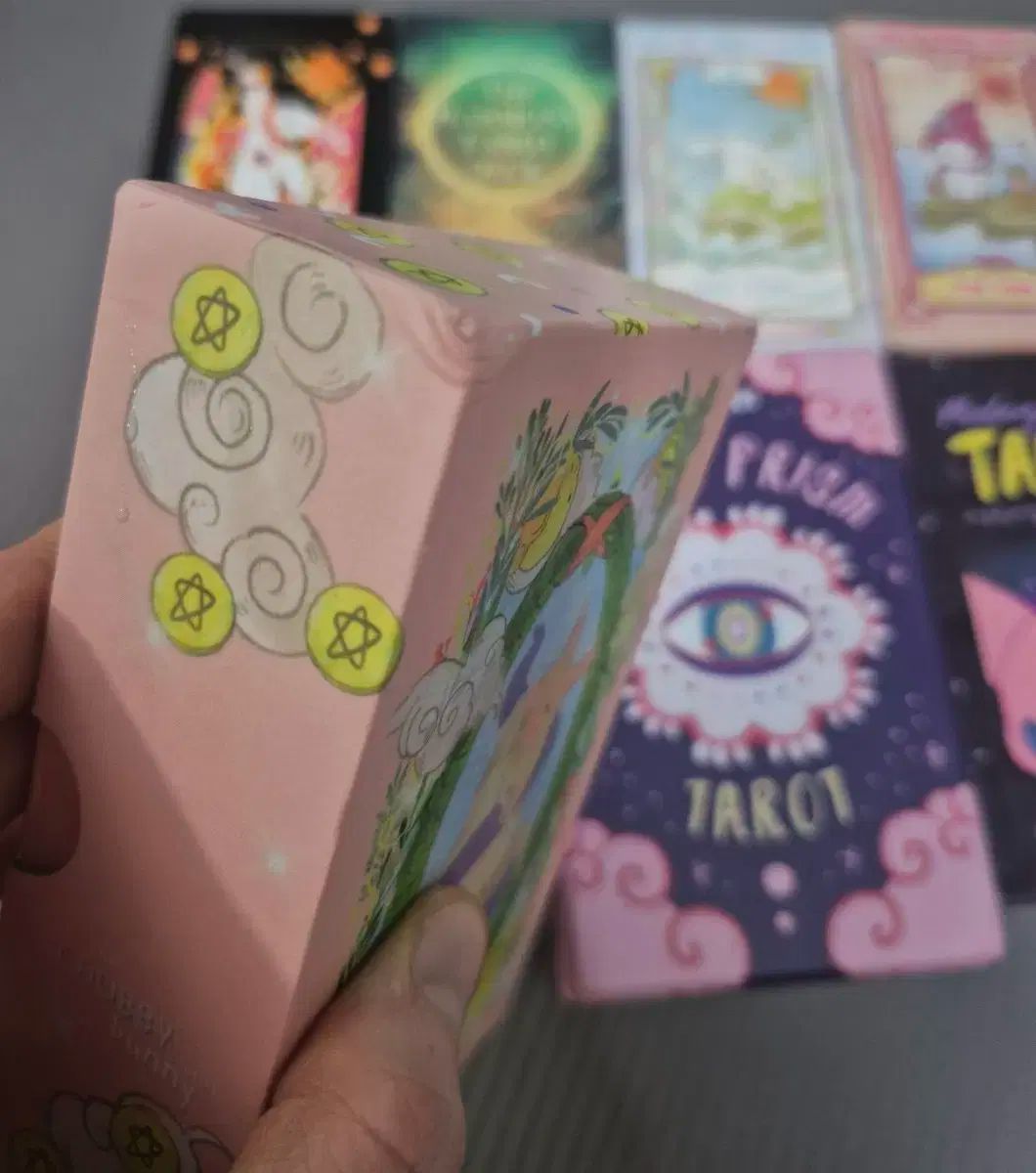 ビニール除去のみ タロットカード 7 種 セット 一番上の列のみ ミニサイズ
