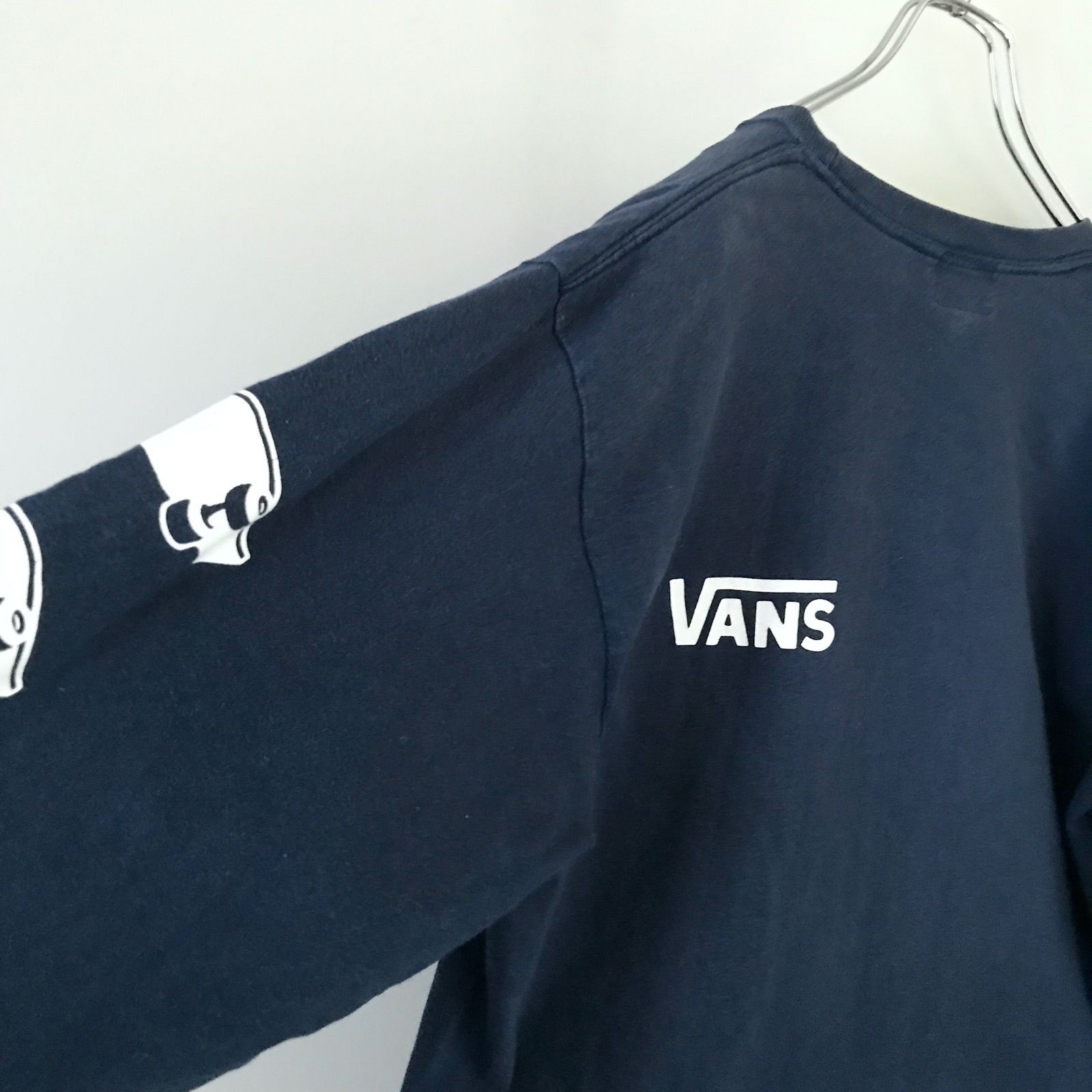 VANS★BEAMS SSZ (BEAMS SURF&SKATE)★裏VANS★長袖Tシャツ ロングスリーブTシャツ ロンT★メンズL/ 2402F006