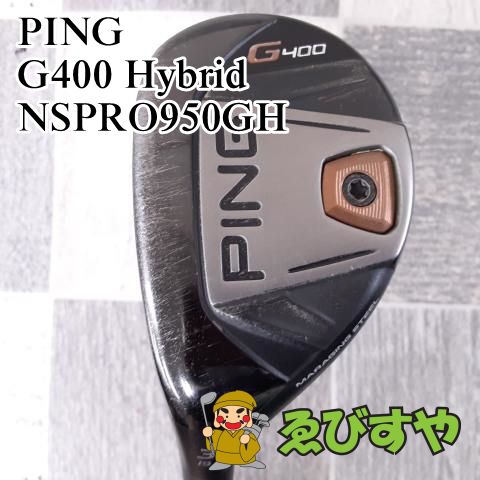 狭山□【中古】 レフティーユーティリティ ピン G400 Hybrid NSPRO950GH R 19[6017] - メルカリ