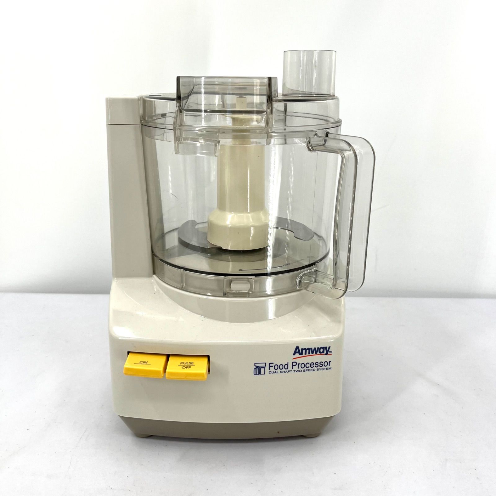 Amway フードプロセッサー デュアルシャフト 美品 Amway フードプロセッサー Dual Shaft Two Speed System