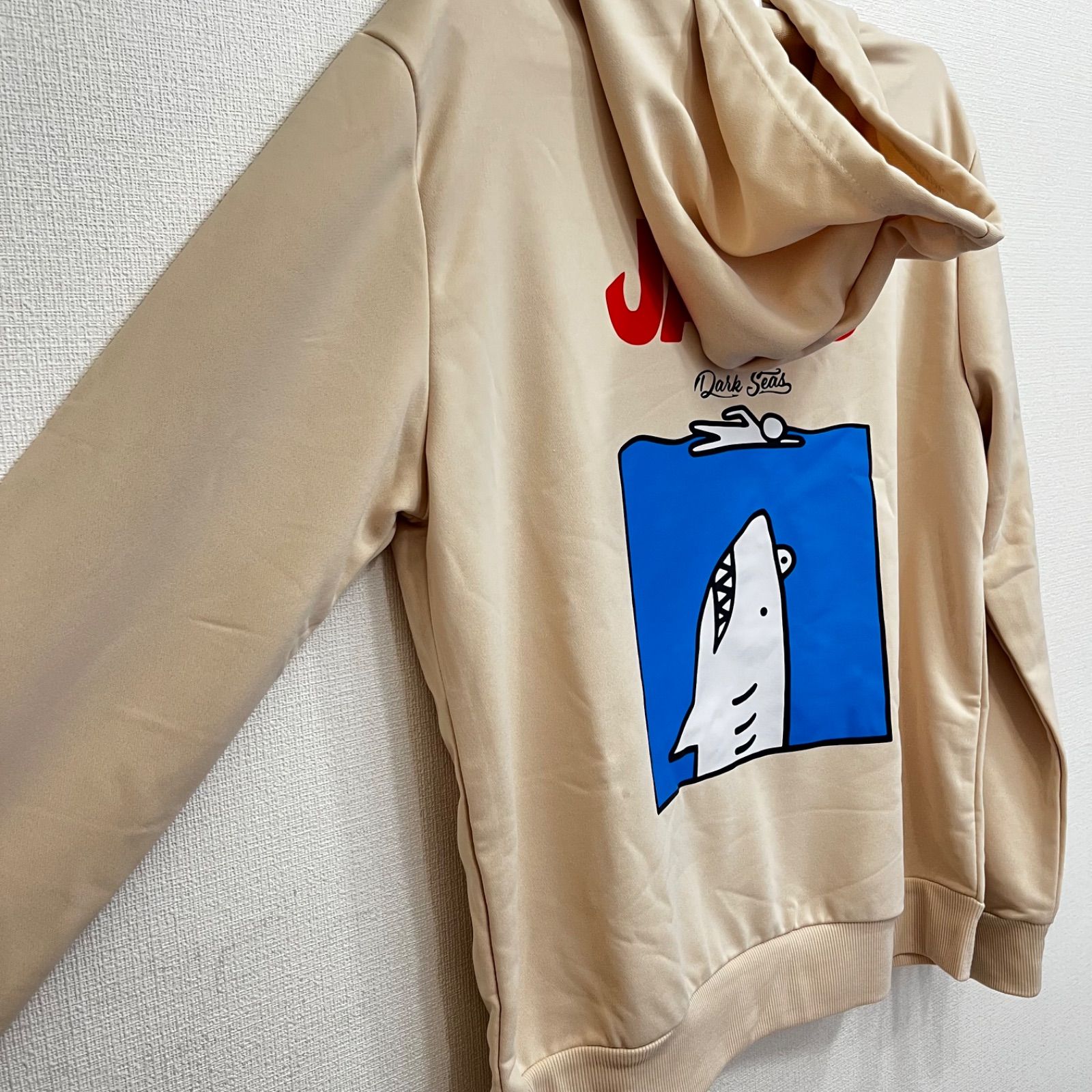 新品】JAWS ジョーズ パーカー フーディー 映画 ムービー かわいい 