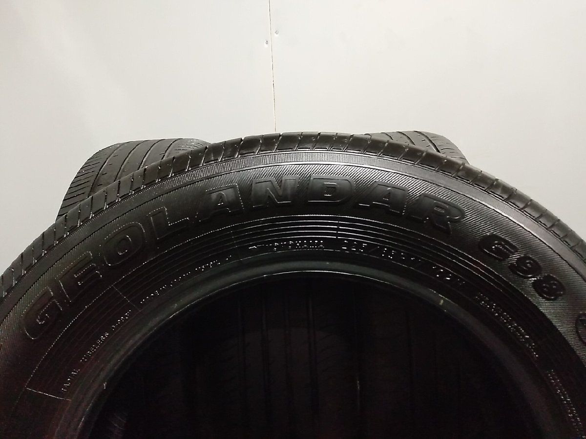 YOKOHAMA GEOLANDAR G98 225/65R17 17インチ 夏タイヤ 4本 22年製 エクストレイル エスクード ハリアー等　(MTR92) YOKOHAMA GEOLANDAR G98 225/65R17 17インチ 夏タイヤ 4本 22年製