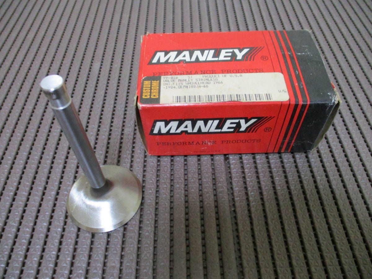 98]ミCCI99-010 MANLEY ショベルヘッド 66-84y B/T インテークバルブ OEM 18074-66 1個