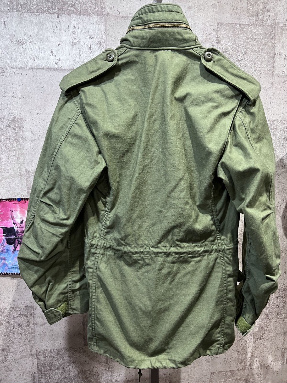 【ALPHA INDUSTRIES】 80s M-65 ジャケット 旧タグ 旧タグ アルファインダストリーズ M-65 80〜90s USA製 S-R