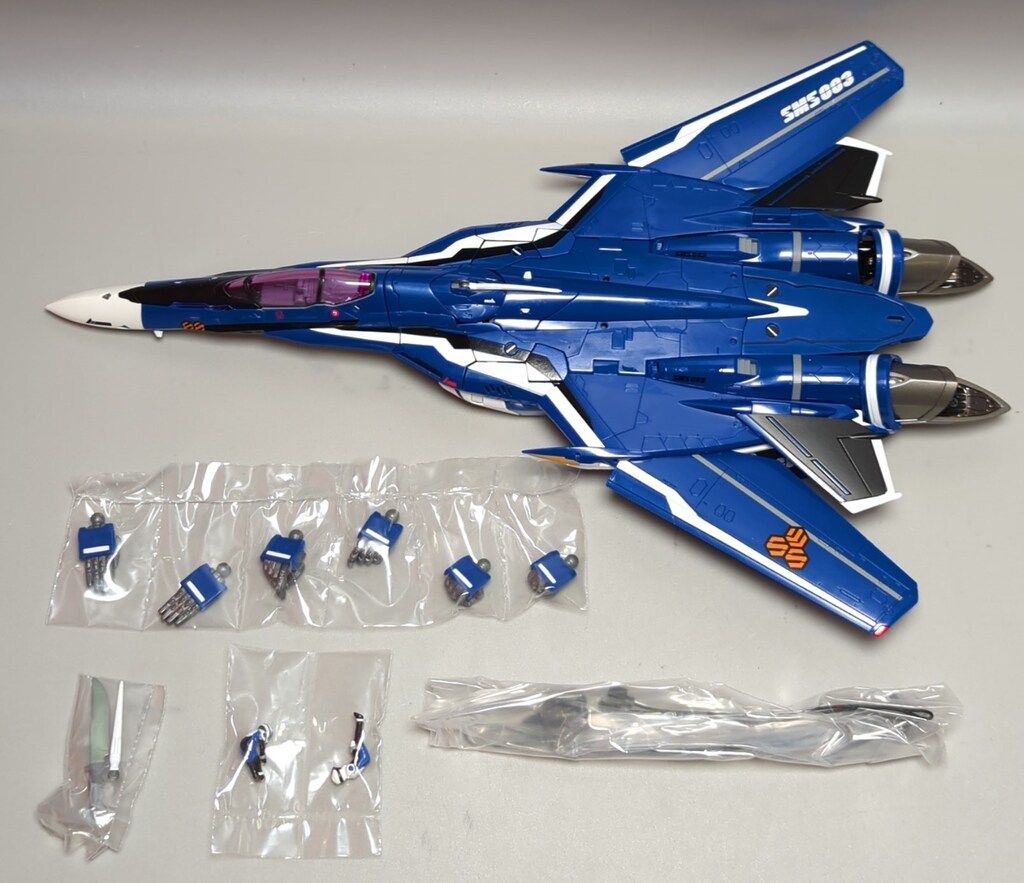 た*ん様 バンダイ DX超合金 サヨナラノツバサ メサイア ミハエル機 リニュー DX超合金 VF-25G スーパーメサイアバルキリー (ミハエル・ブラン