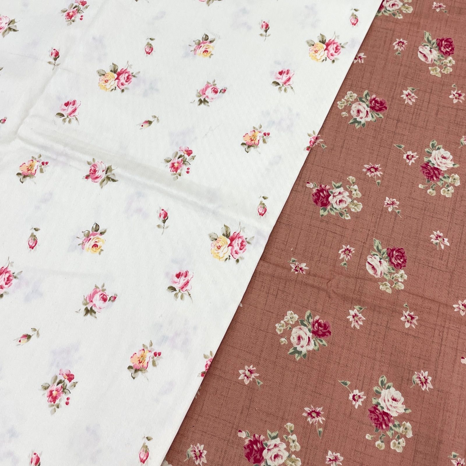 Y-1072/YUWA廃番バラ柄2種