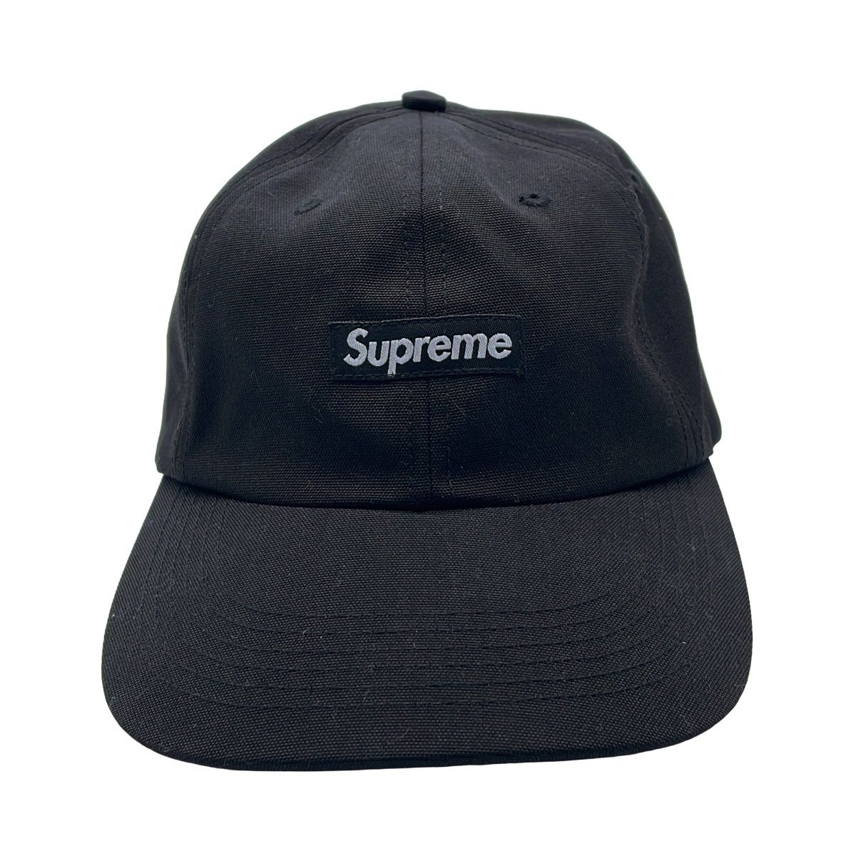 Supreme ブラックキャップ CORDURA Supreme シュプリーム Cordura Small Box 6-Panel Cap キャップ