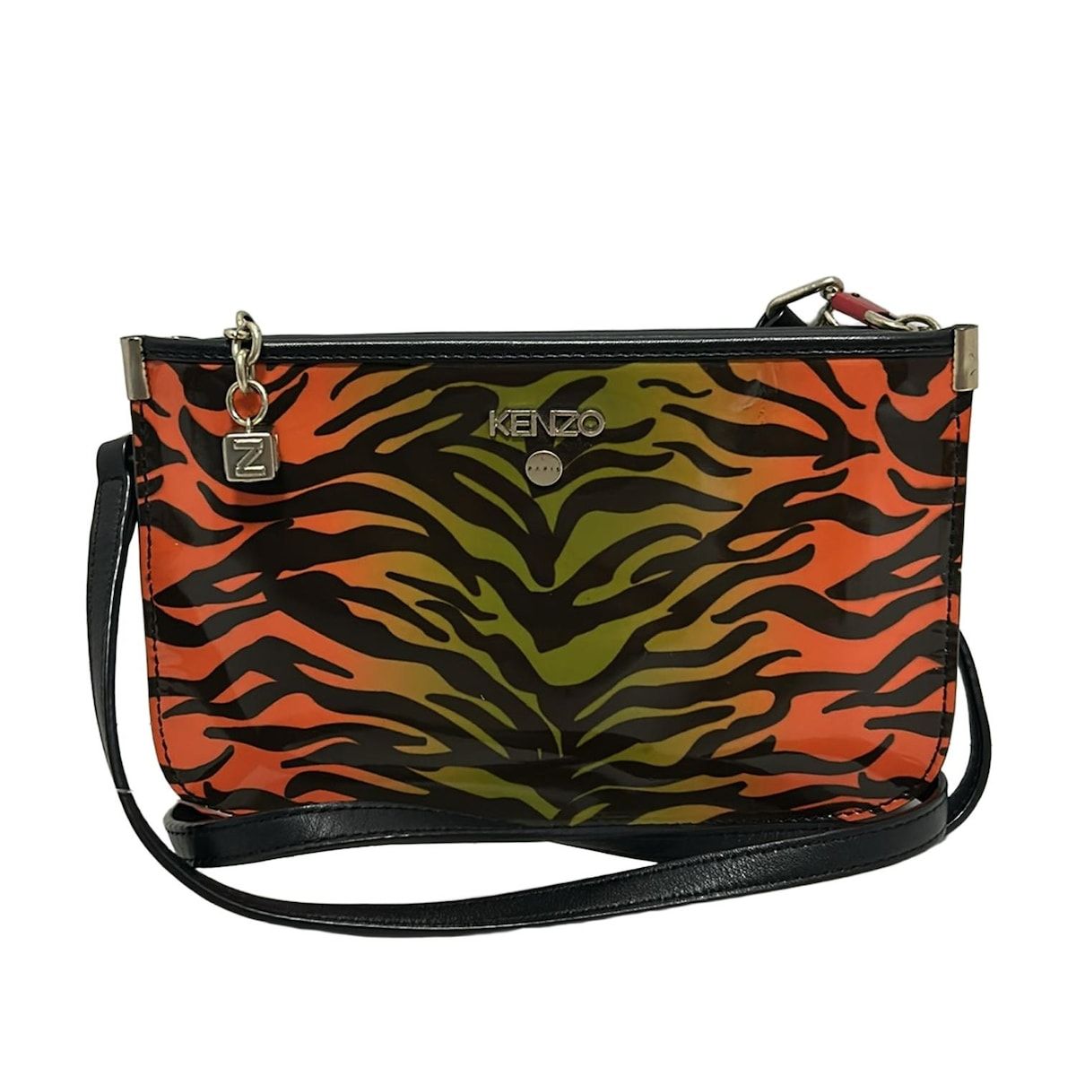 KENZO】EYE 装飾付き ショルダーバッグ ハンドバッグ ブラック