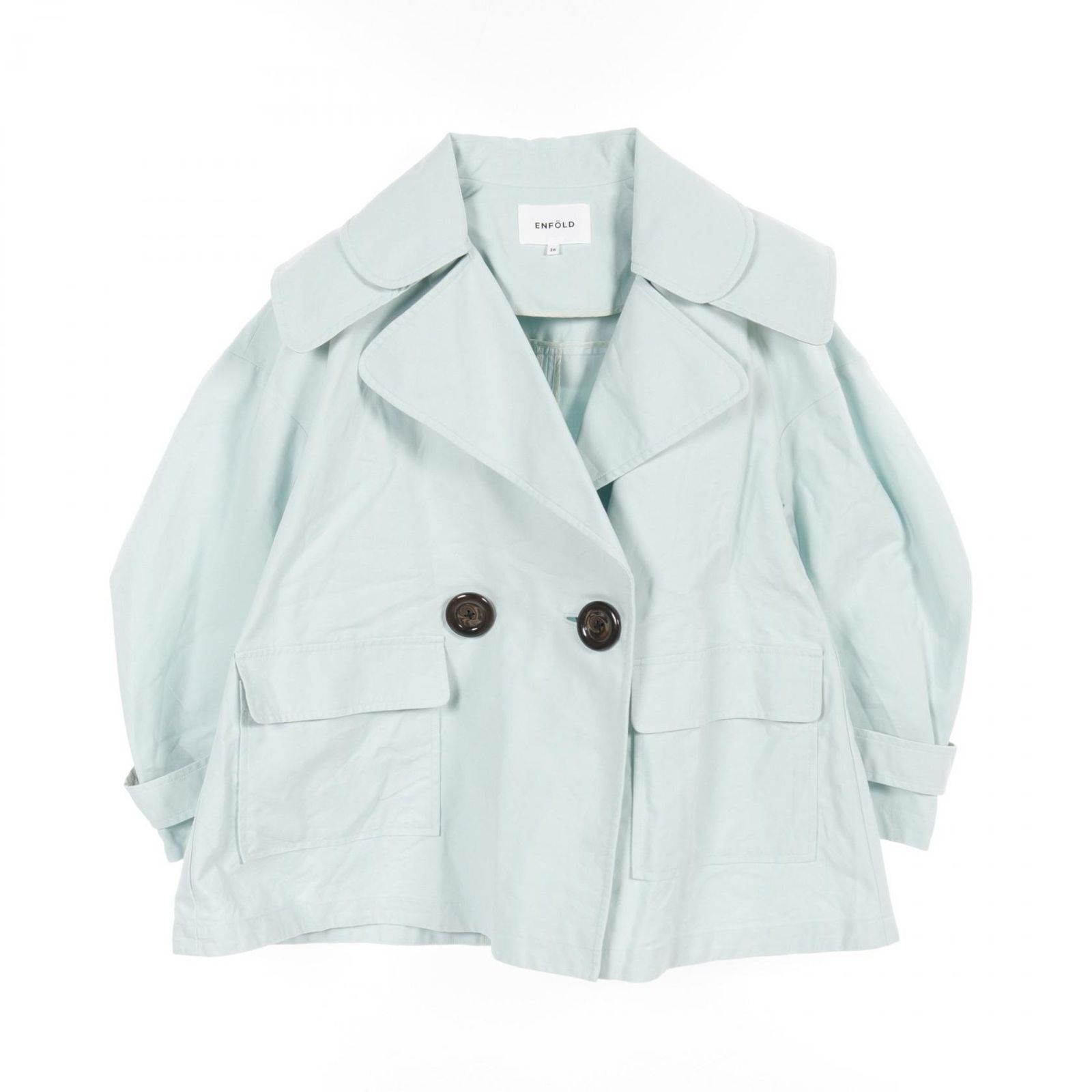 エンフォルド ENFOLD その他コート LIMONTA ビッグ カラージャケット