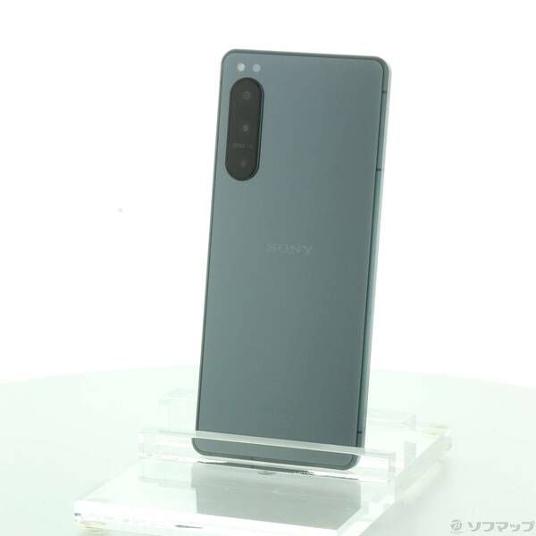 品〕 Xperia 5 IV 128GB グリーン SO-54C docomo SIMフリー【269