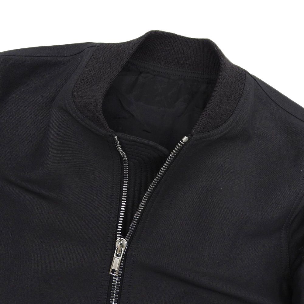 美品 Rick Owens リックオウエンス MA-1 ボンバージャケット ブルゾン RU17S9791-N サイズ IT46 ブラック メンズ 古着 中古 USED 美品 Rick Owens リックオウエンス MA-1 ボンバージャケット ブルゾン