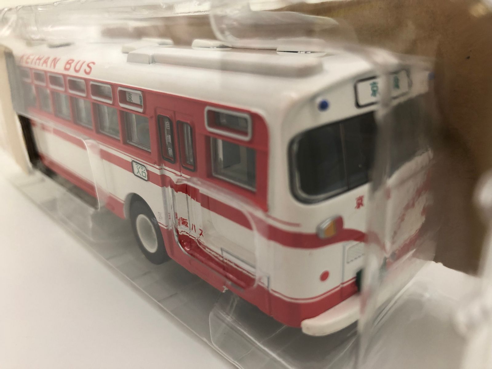 ♪) 1/64 LV-23b 日野 RB10型 京阪バス レッド×ホワイト トミカ