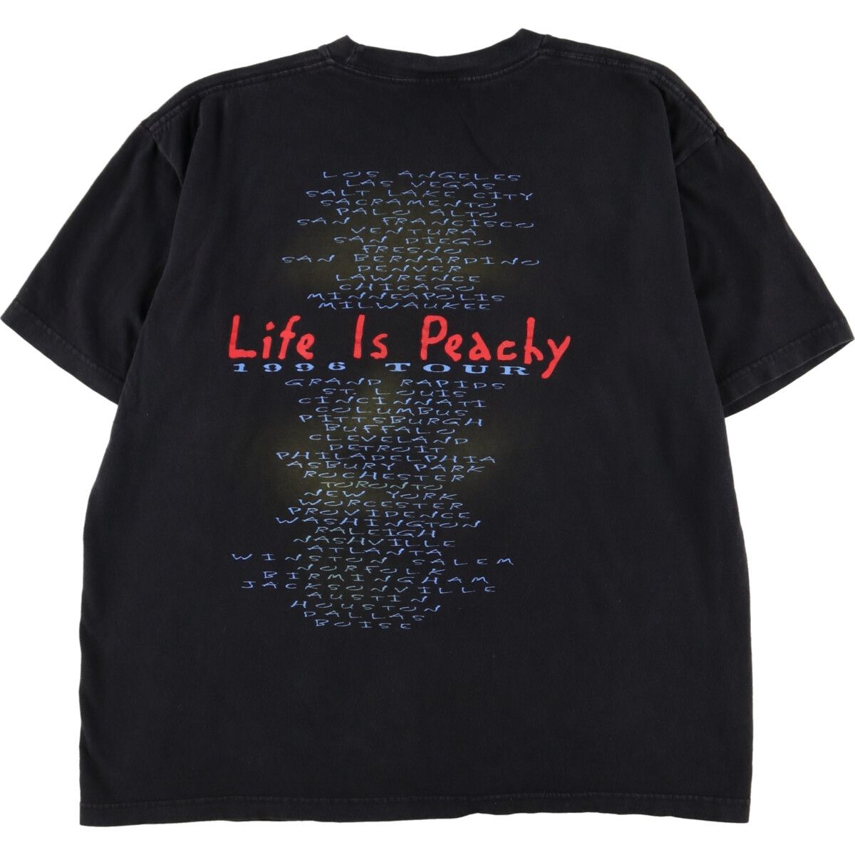 古着 90年代 KORN コーン Life Is Peachy 1996 TOUR 両面プリント 