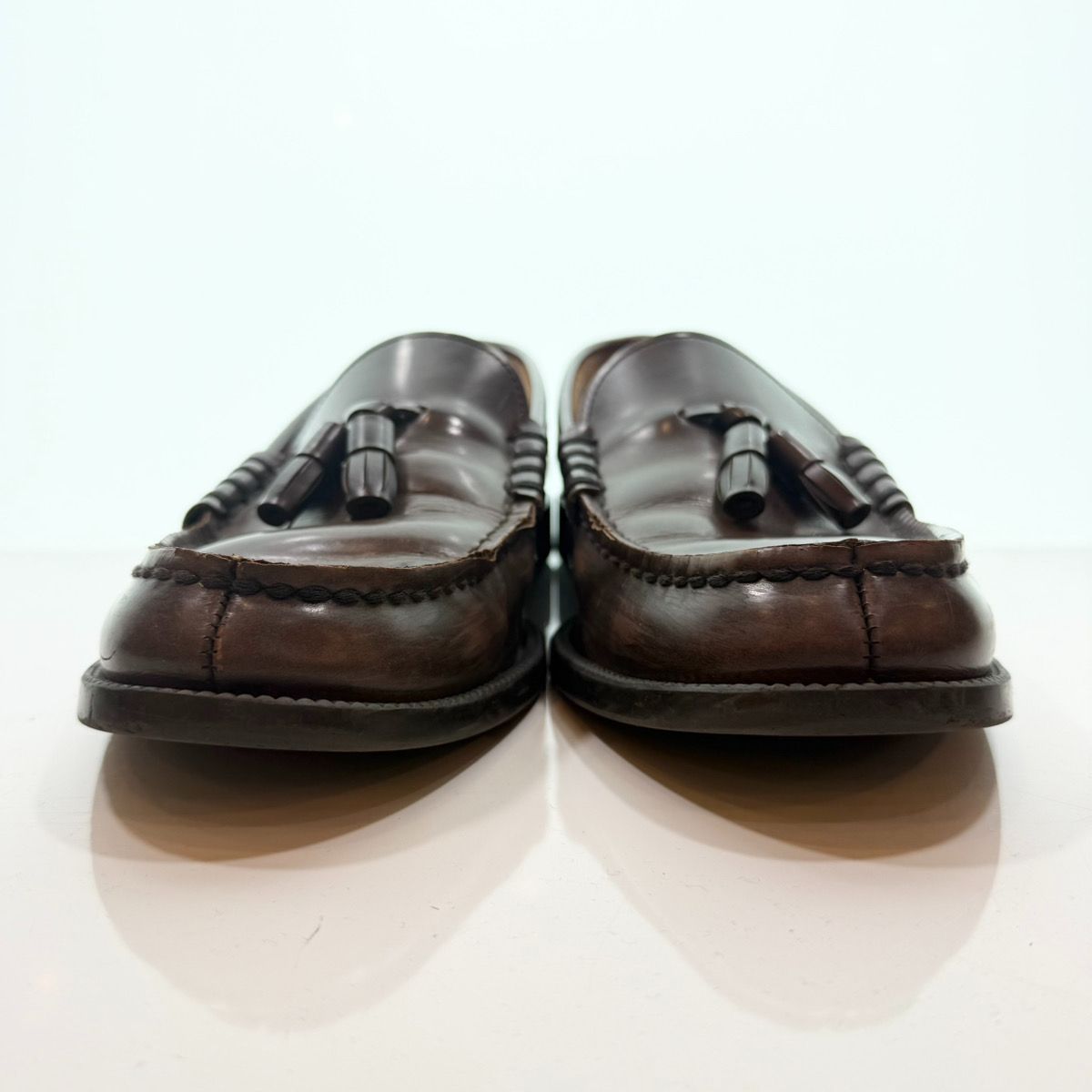 HARUTA ハルタ　タッセルローファー　25cm HARUTA ハルタ TASSEL LOAFER タッセルローファー 921 DARKBROWN