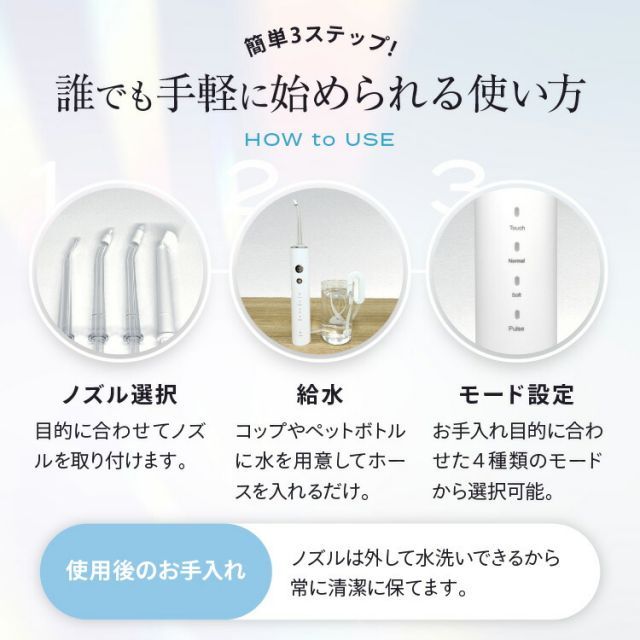 歯周ポケット ジェットウォッシャー