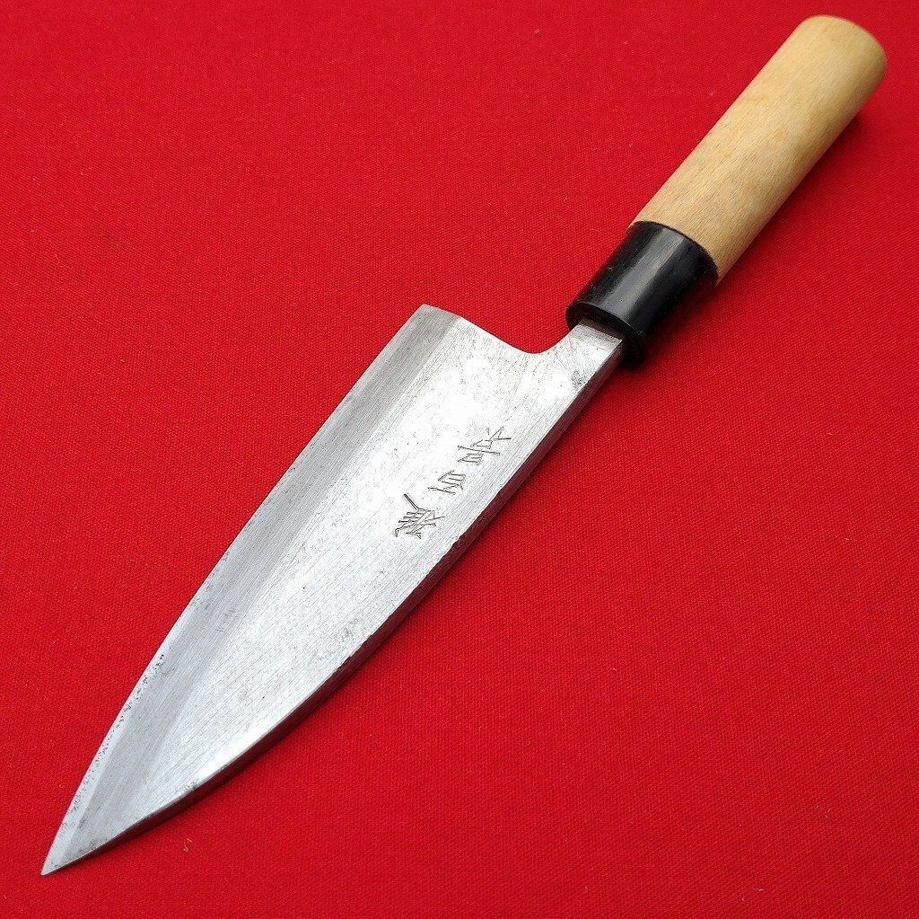 正本】出刃包丁 刃渡24㎝ 全長41.3㎝ 峰厚11.2㎜ ※片刃 品 全国一律