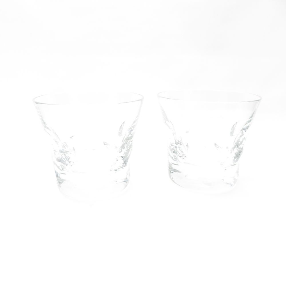 Baccarat バカラ ベルーガ タンブラー 2点 ペア ロックグラス ファッション SC9117B2