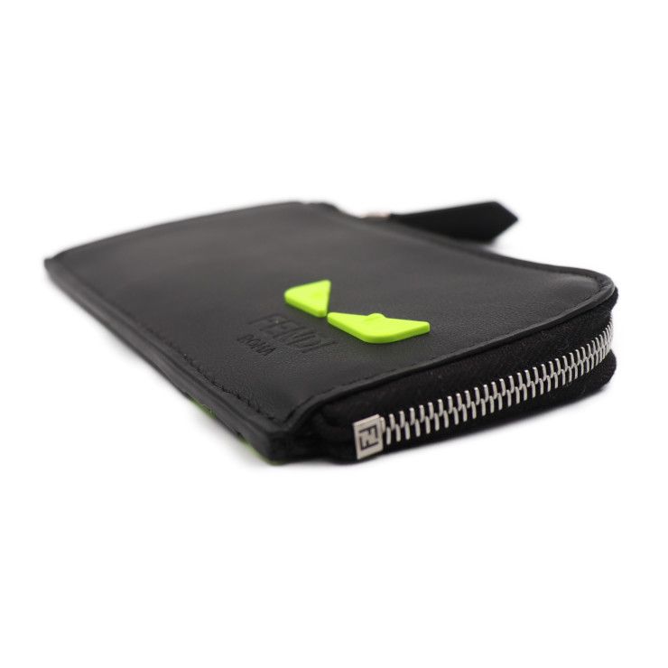 FENDI フェンディ フラグメントケース モンスター バグズ レザー