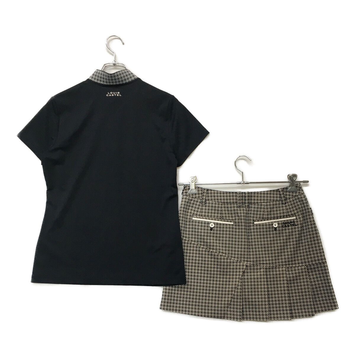 中古 レディース ルイカステル Louis Castel セットアップ L 黒