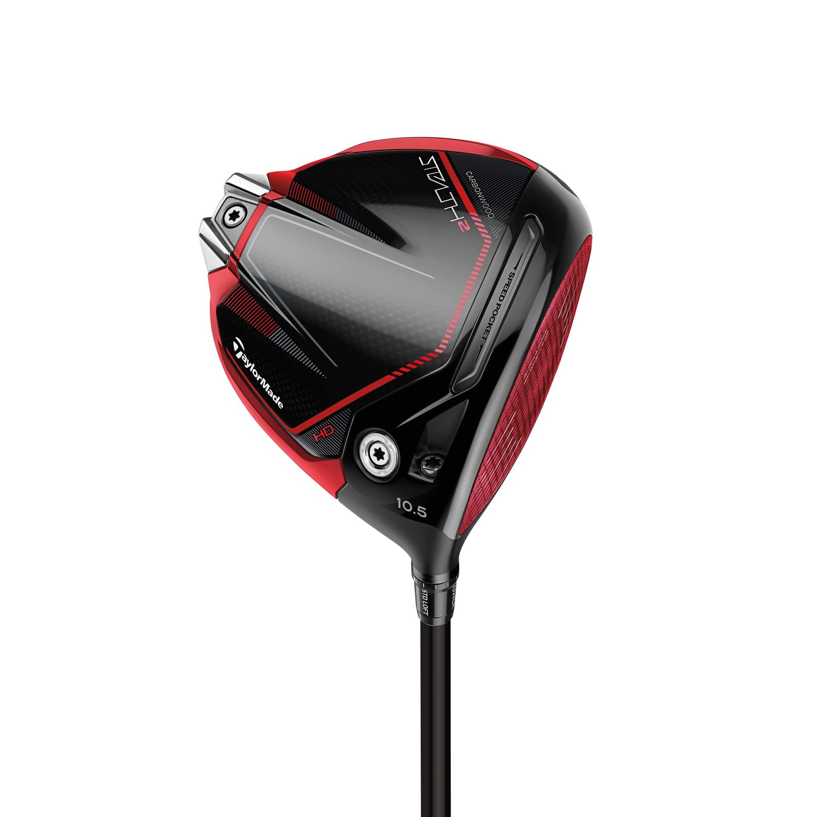 TAYLORMADE（テーラーメイド） STEALTH2 HD DRIVER ステルス2 エイチディ ドライバー TENSEI RED TM50 ('22) 右用 左用 標準品 日本正規品 (右， TENSEI R [10.5度] [r] [右] [カーボン]