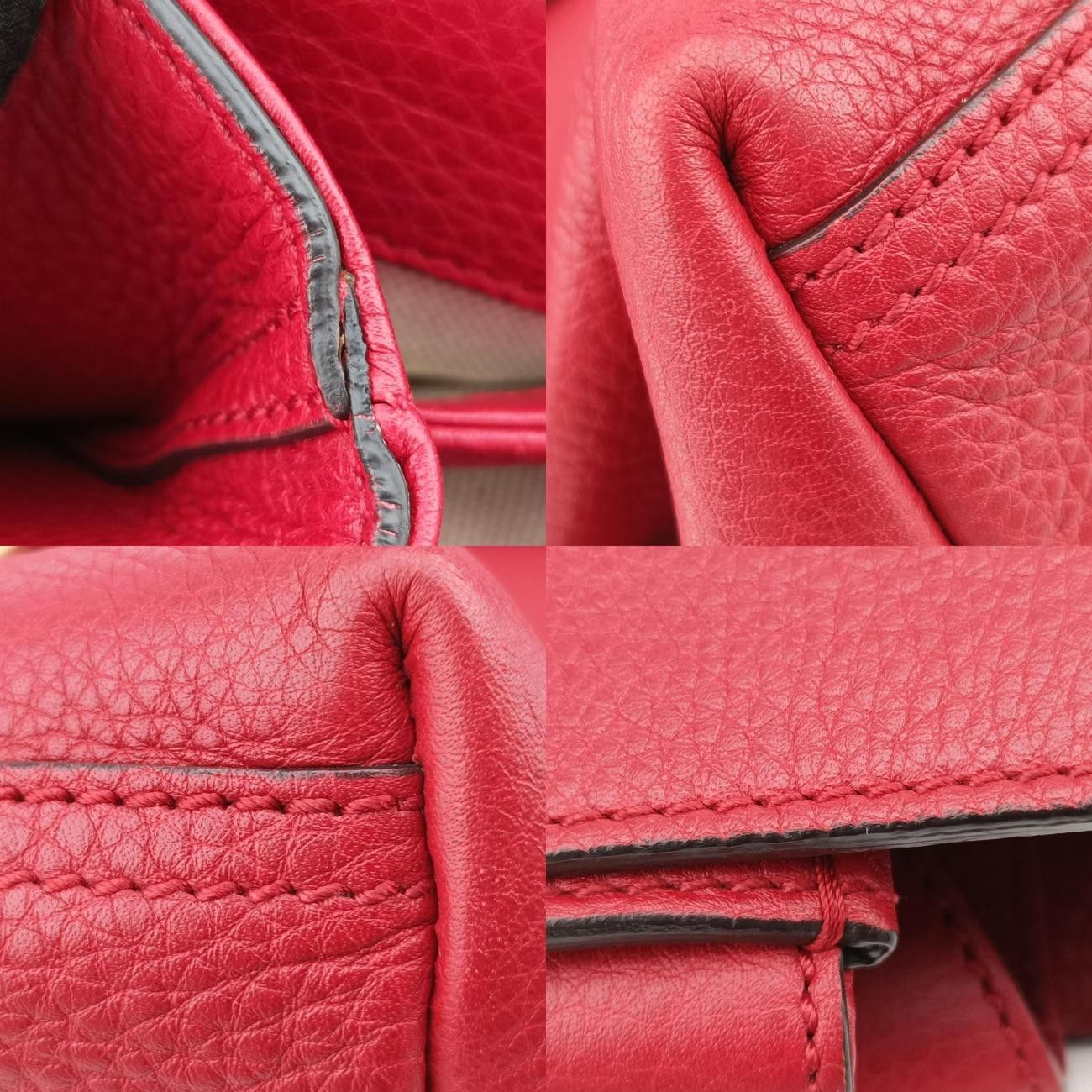 グッチGucciGGマーモントレッドレザー400245G018815364