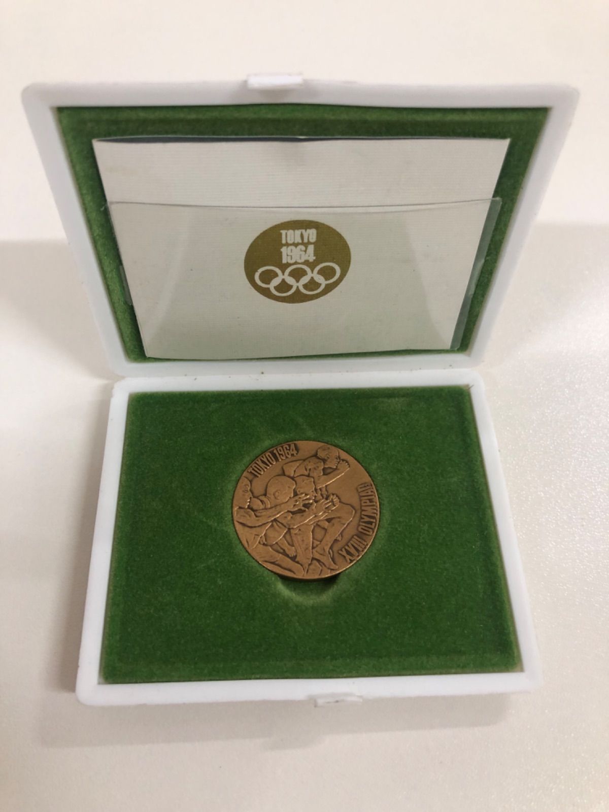 大幅値下げ中‼️【レア美品】1964年東京オリンピック公式報告書2巻セット外箱付き 最終値下げ!!】1964年 東京オリンピック公式記念メダル 造幣局製