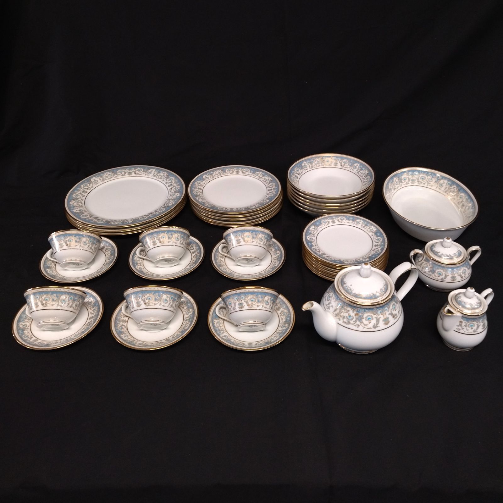 Noritake ノリタケ ポロネーズ 食器36点まとめ カップ&ソーサー ティーポット プレート 他