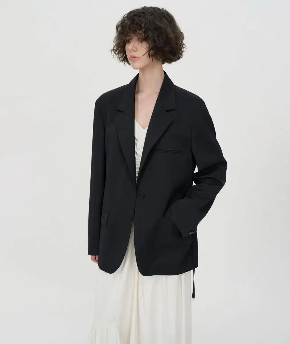 新商品 グリーティング ウーマン 取り外し ベルト ブレザー BLACK