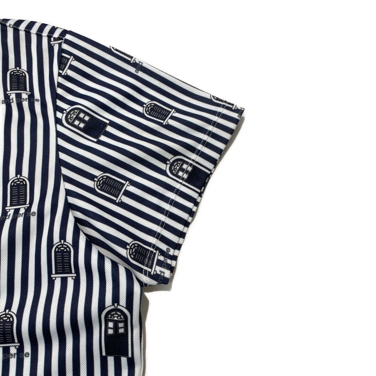 中古 メンズ アンパスィ and per se 半袖ポロシャツ L 白系 ホワイト