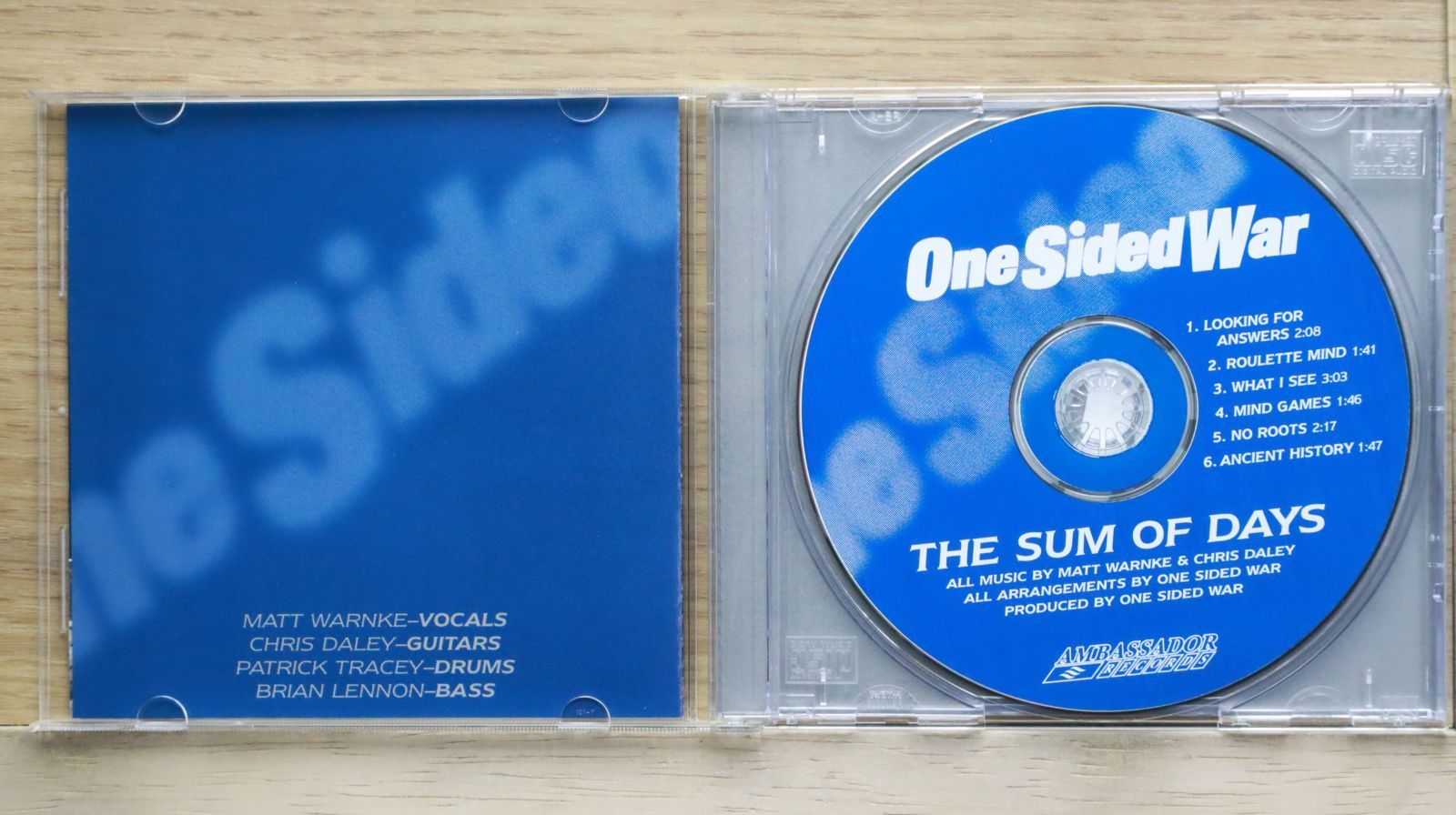 中古CD☆/One Sided War□ Sum of Days 【AMB006/0098796997024