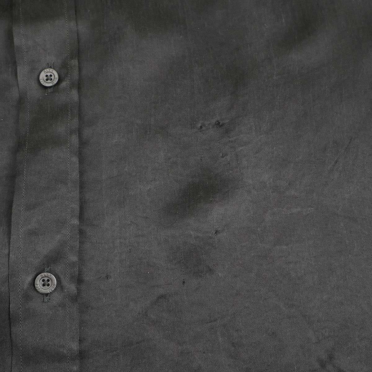 1017 ALYX 9SM アリクス 24SS Longsleeve Cupro Shirt With Eyelets 