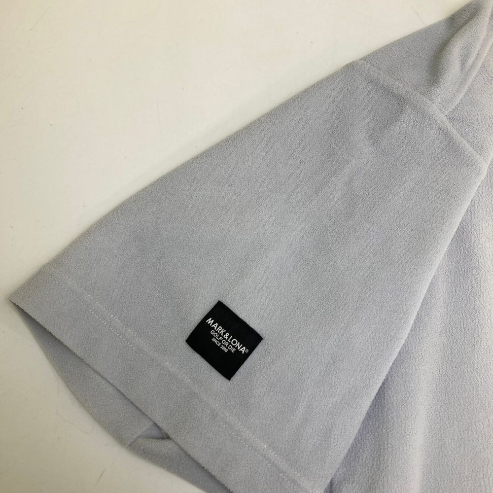 専用 サイズ 48 MARK-LONA マークアンドロナ 半袖ポロシャツ グレー系 240101429902 ゴルフウェア メンズ ストスト